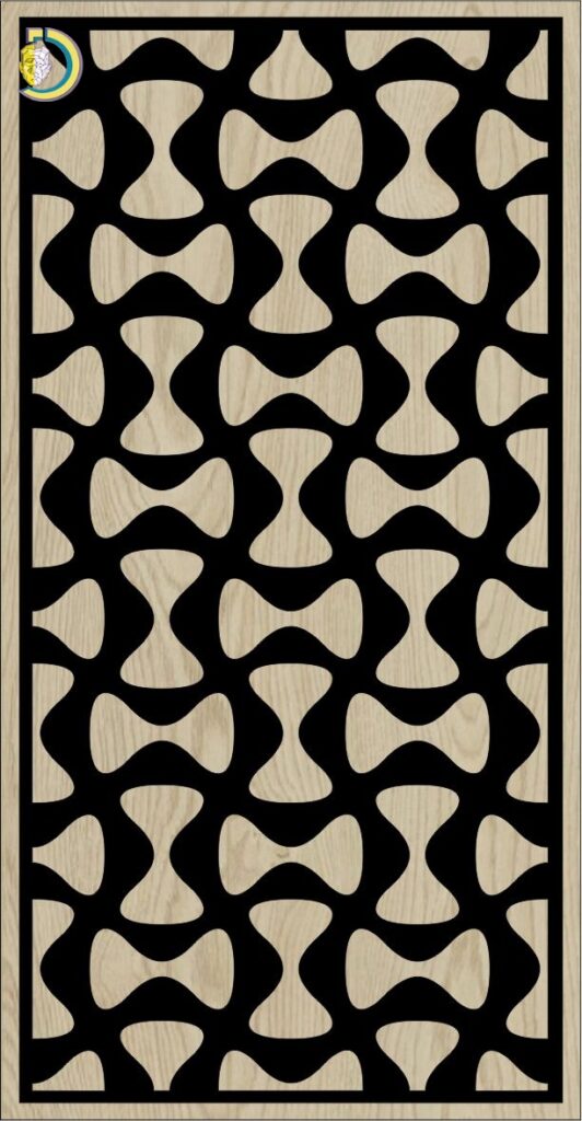 Decorative Slotted Panel 596 Pattern PDF File