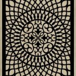 Decorative Slotted Panel 60 Pattern PDF File