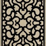 Decorative Slotted Panel 61 Pattern PDF File