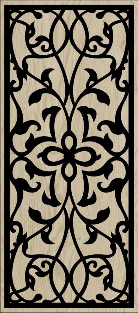 Decorative Slotted Panel 62