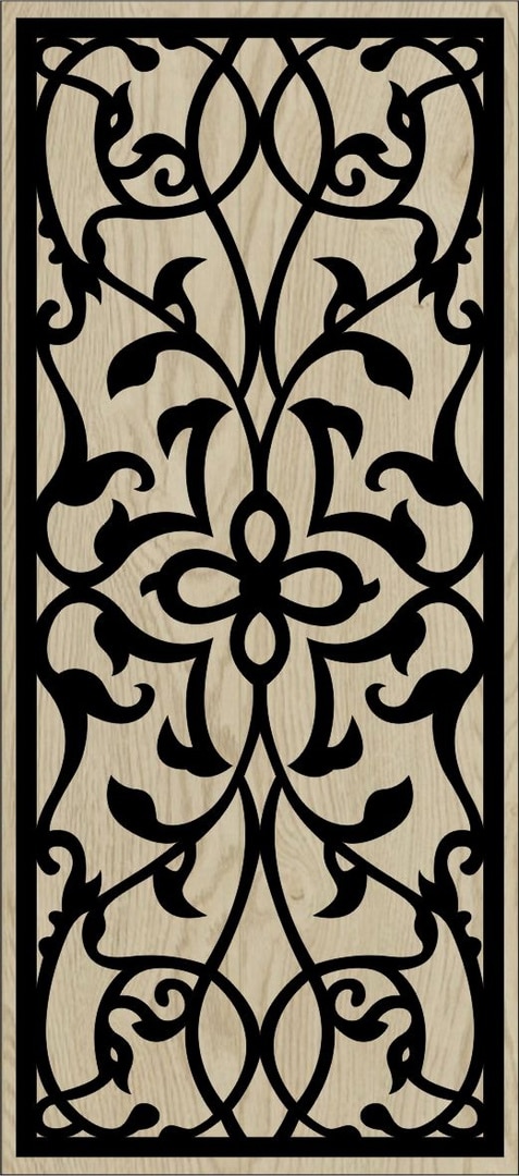 Decorative Slotted Panel 62