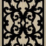 Decorative Slotted Panel 65 Pattern PDF File