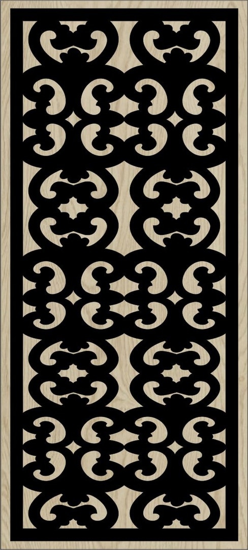 Decorative Slotted Panel 67 Pattern PDF File