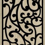 Decorative Slotted Panel 68 Pattern PDF File