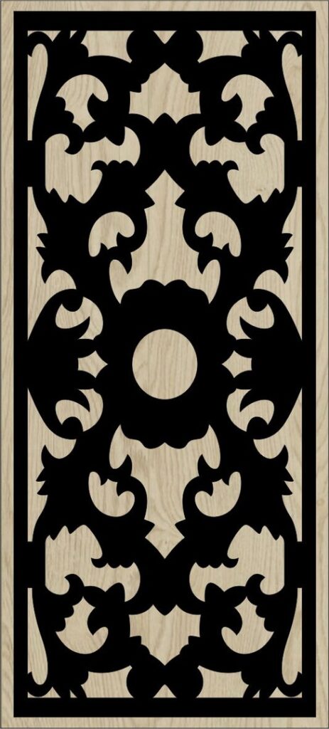 Decorative Slotted Panel 70 Pattern PDF File