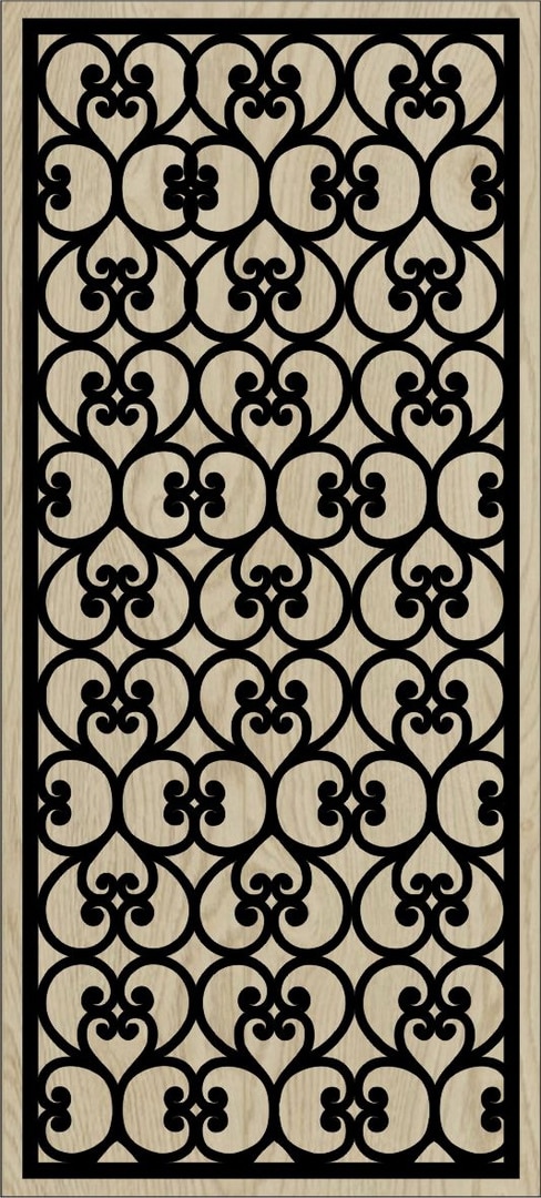 Decorative Slotted Panel 71 Pattern PDF File