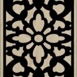 Decorative Slotted Panel 72 Pattern PDF File