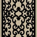 Decorative Slotted Panel 74 Pattern PDF File