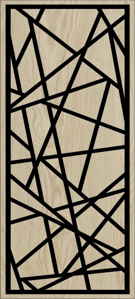 Decorative Slotted Panel 81 Pattern PDF File