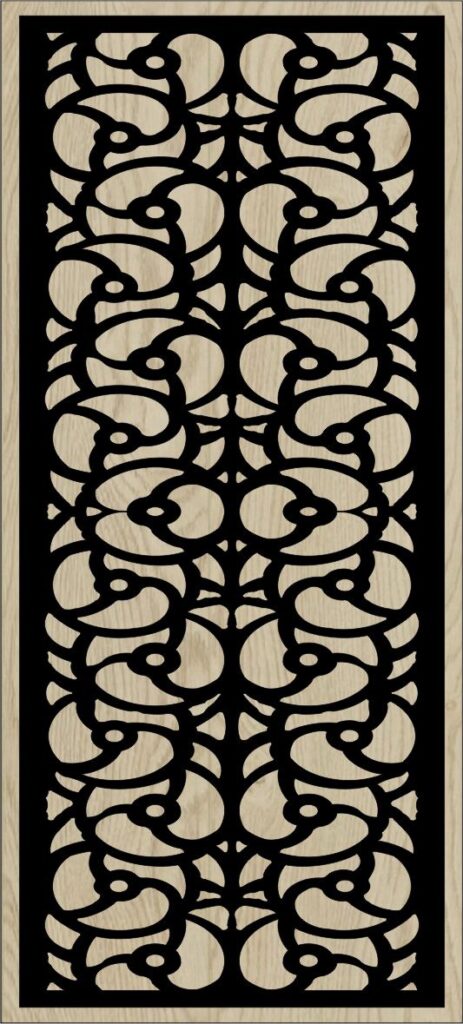 Decorative Slotted Panel 86 Pattern PDF File