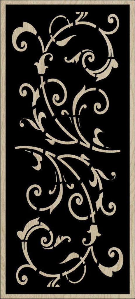 Decorative Slotted Panel 87 Pattern PDF File