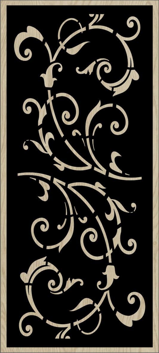 Decorative Slotted Panel 87 Pattern PDF File