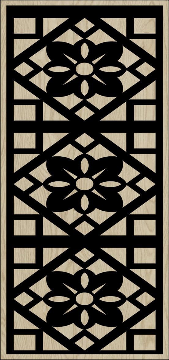 Decorative Slotted Panel 90 Pattern PDF File