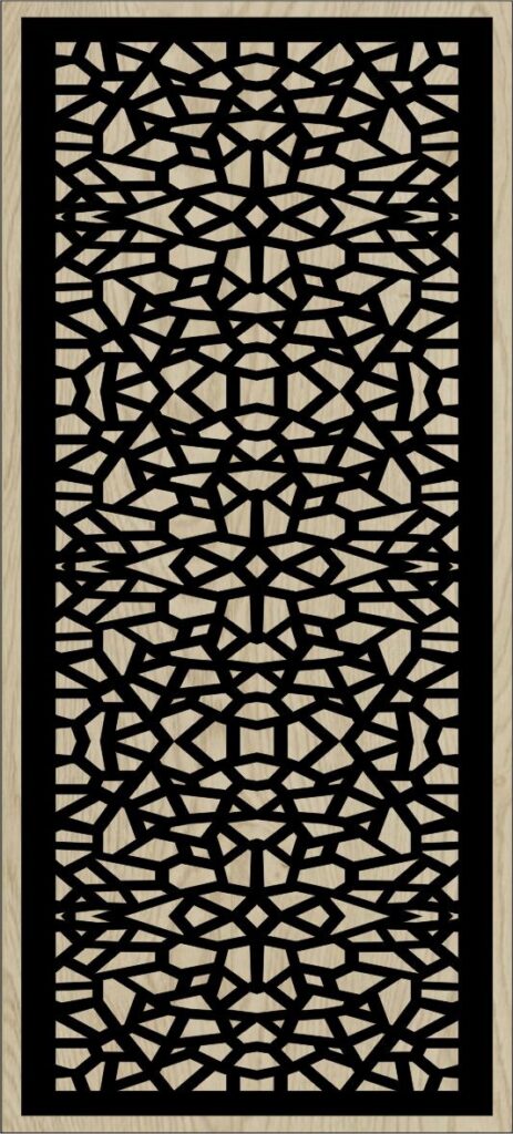 Decorative Slotted Panel 91 Pattern PDF File