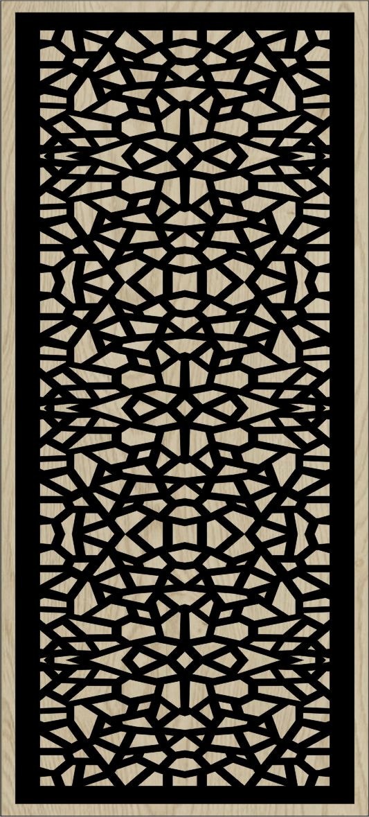 Decorative Slotted Panel 91 Pattern PDF File