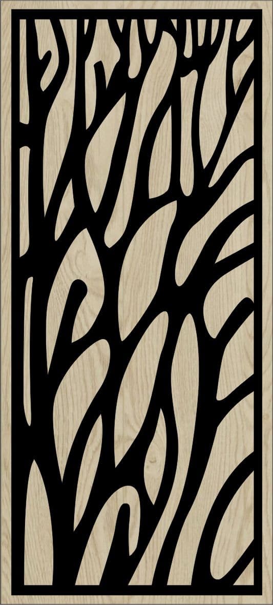 Decorative Slotted Panel 92 Pattern PDF File