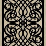 Decorative Slotted Panel 93 Pattern PDF File