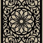 Decorative Slotted Panel 97 Pattern PDF File