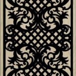 Decorative Slotted Panel 16 Pattern PDF File