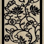 Decorative Slotted Panel 17 Pattern PDF File