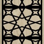 Decorative Slotted Panel 19 Pattern PDF File