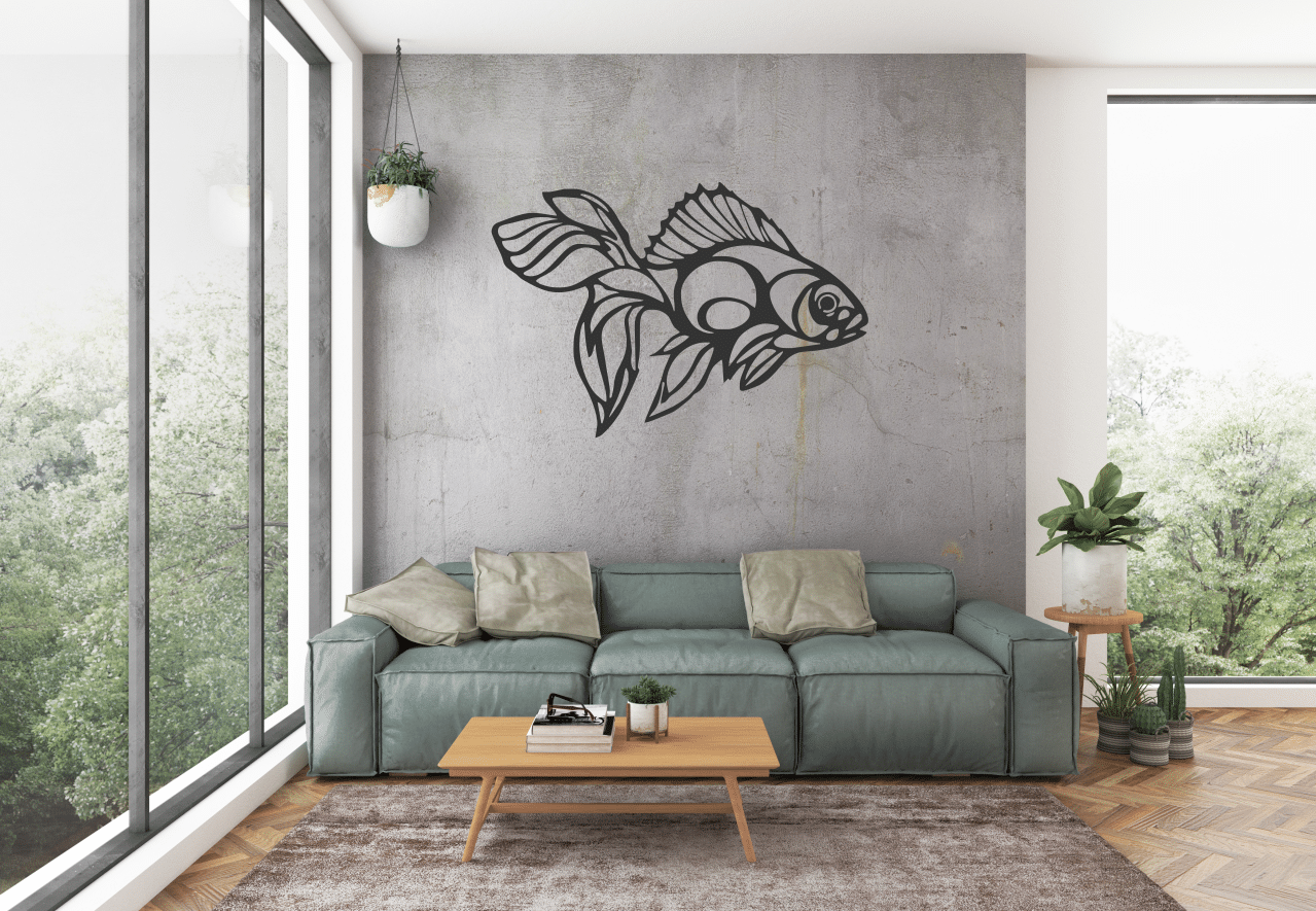 Fish Wall Decor Fish Metal Wall Art for Home Decor