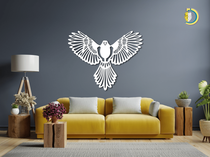 Freedom - Bird Metal Wall Art, Metal Wall Decor, Metal Wall Art