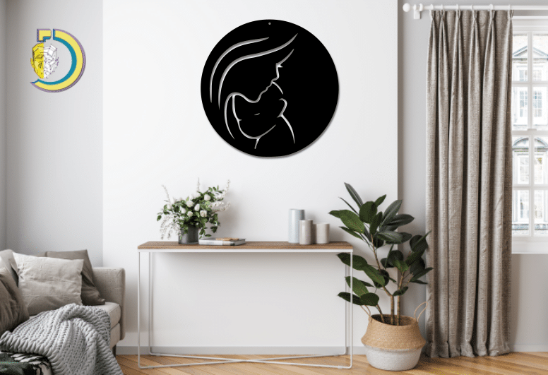 Gift For Mum Mothers Day Present Wooden Art Geometric Art