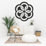 Infinity Metal Wall Art Metal Wall Decoration For Home Office