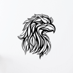 Laser Cut Eagle Wood, Metal 3mm Vector Cut Files