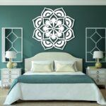 Mandala Flower Metal Art - Mandala Metal Art