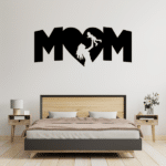 Mothers Day Wall Decor Wall Art CDR DXF Free Vector