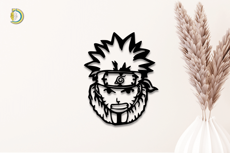 Naruto Metal Wall Art Anime Metal Wall Decor Bedroom Decor