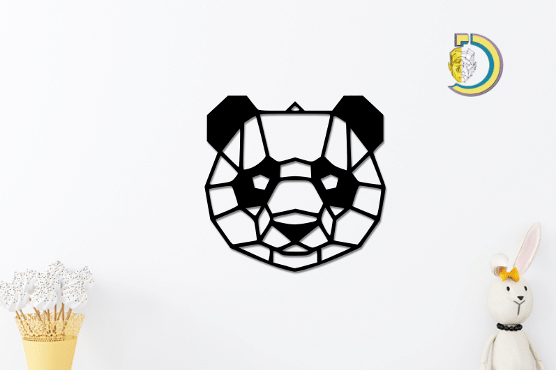 Panda Metal Wall Art Metal Art Panda Decoration Wall Hanging