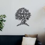 Tree Metal Wall Art Tree of Life Metal Wall Decor Nursery Wall Art