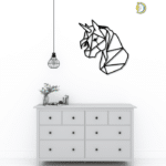 Unicorn Metal Wall Art Decorations for Nursery Horse Laser Cut