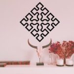 Viking Knot Metal Wall Art, Tree of Life Metal Wall Art