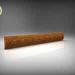 Baguette Wood Carving 44 Free STL 3D Model