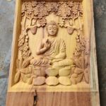 Buddha 3d Model for CNC Wood Carving