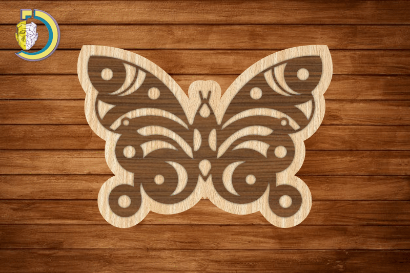 Butterfly Cricut Laser Cut SVG Free Vector