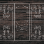 Decorative Door Design 06 CDR DXF Laser Cut Free Vector