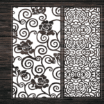 Decorative Screen Panel 125 CDR DXF Laser Cut Free Vector