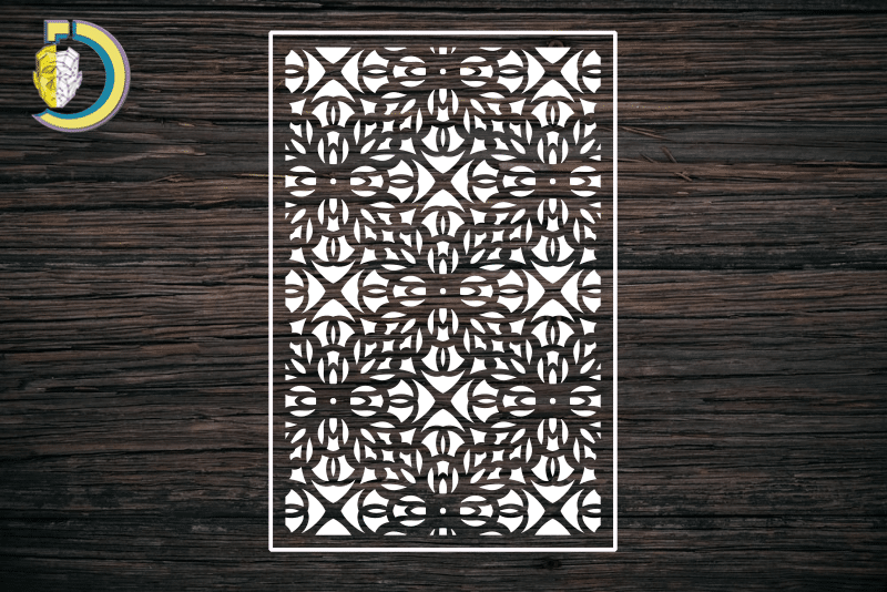 Decorative Screen Panel 140 CDR DXF Laser Cut Free Vector