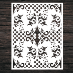 Decorative Screen Panel 85 CDR DXF Laser Cut Free Vector