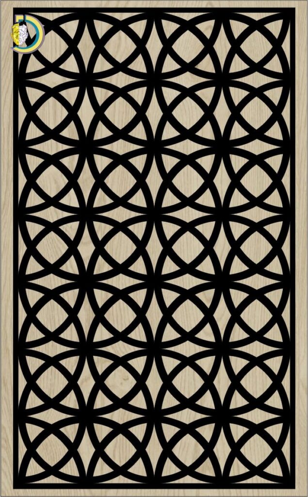 Decorative Slotted Panel 582 Pattern PDF File