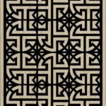 Decorative Slotted Panel 583 Pattern PDF File