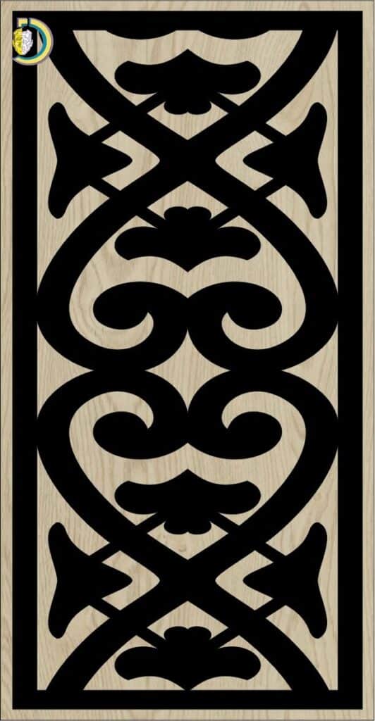 Decorative Slotted Panel 585 Pattern PDF File