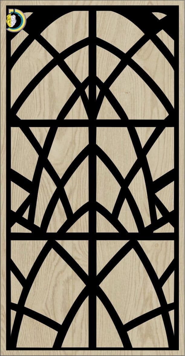 Decorative Slotted Panel 589 Pattern PDF File