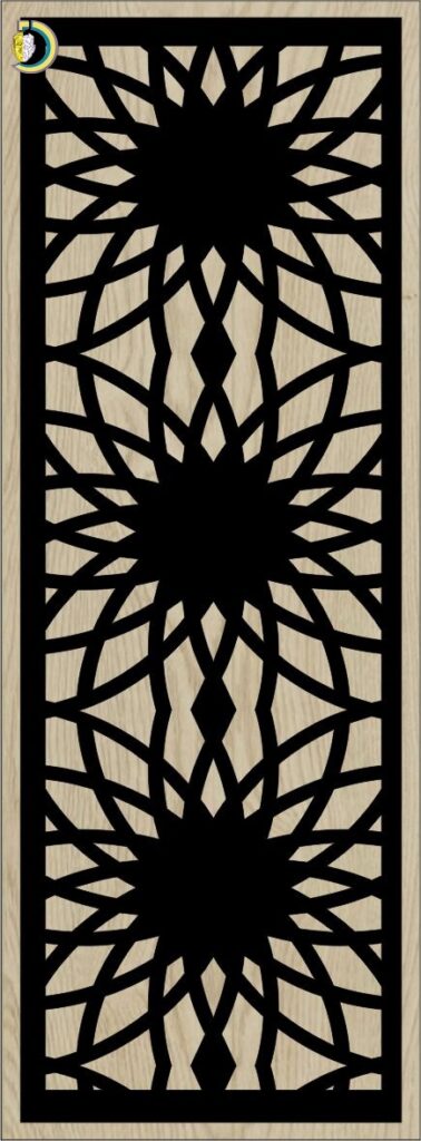 Decorative Slotted Panel 590 Pattern PDF File