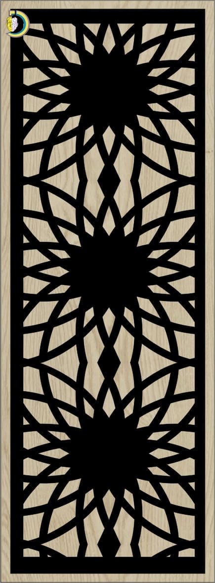 Decorative Slotted Panel 590 Pattern PDF File